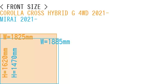 #COROLLA CROSS HYBRID G 4WD 2021- + MIRAI 2021-
